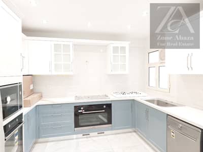Ground floor apartment for rent in Garden, ultra-super-lux, fully furnished, Stone Residence Compound, Katameya, Cairo. 4 rooms.