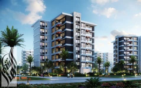 98 SQM corner apartment in Noor City with open wide garden view, only EGP 400K over price, delivery in 2028.