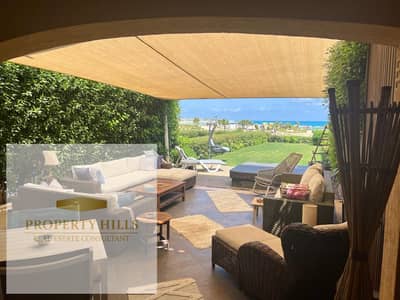 للبيع فيلا صف اول في تلال  الساحل الشمالي ريسيل سيدي عبد الرحمن متشطبة شايفة البحر بالكامل Telal North Coast