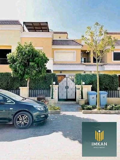 **50% Cash Discount – Villa for Sale in Sarai with a Stunning Lagoon and Landscape View, Located Directly Adjacent to Madinaty in New Cairo. **