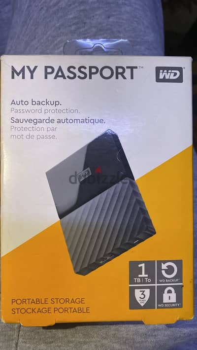 هارد (HDD) (My Passport WD) ( 1 TB )