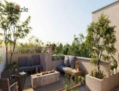 Penthouse overlooking the landscape in Ivoire West in Sheikh Zayed in front of Al-Rabwa