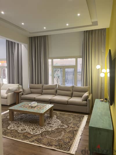 Apartment with garden in Fifth Settlement