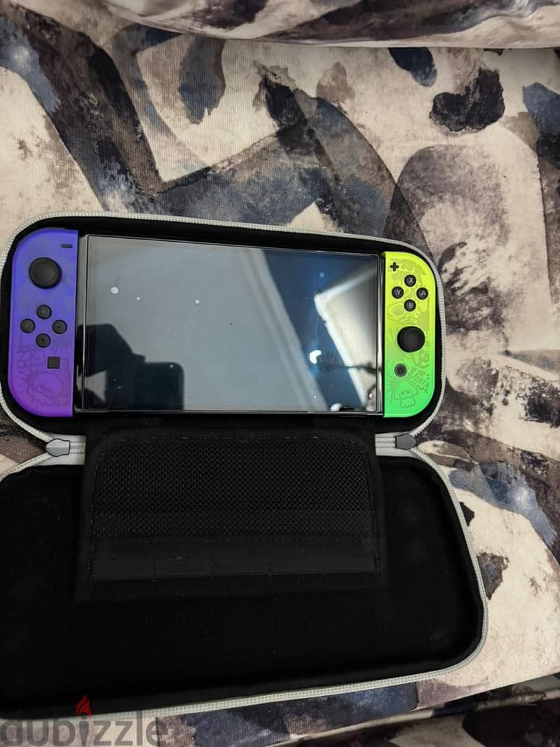 Nintando switch oled model splatoon 3 edition 2