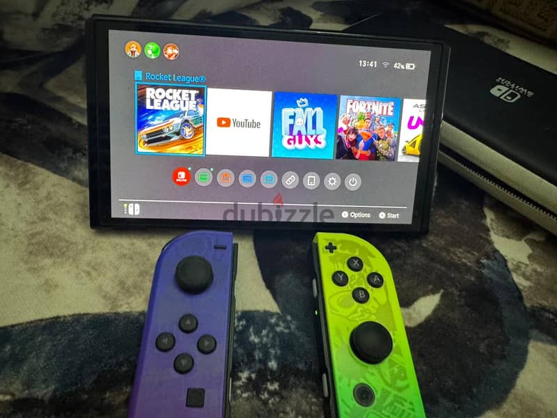 Nintando switch oled model splatoon 3 edition 3