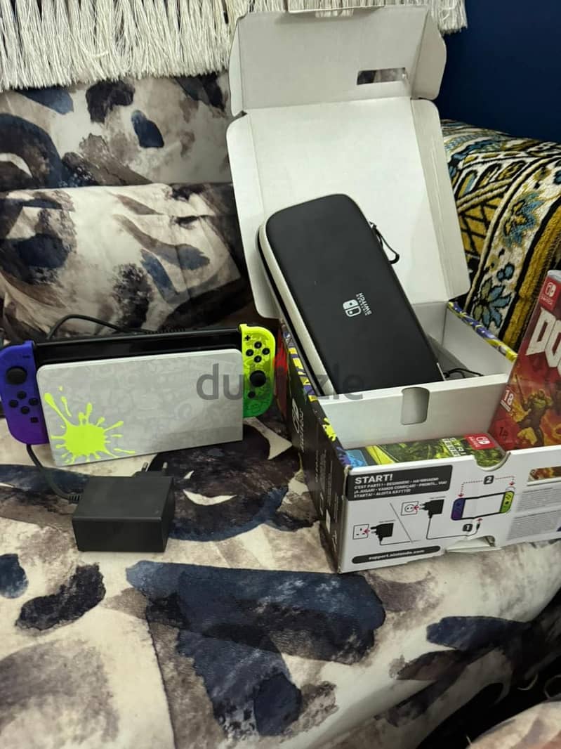 Nintando switch oled model splatoon 3 edition 6