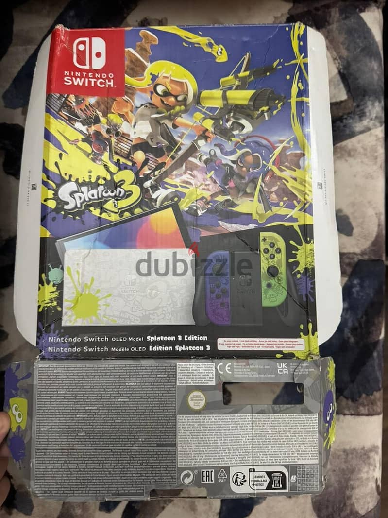 Nintando switch oled model splatoon 3 edition 10