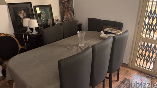 Full Dining Room سفرة زان كاملة بالنحاس