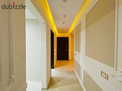 Ground floor apartment 165sqm with 90sqm garden, fully furnished ultra-modern for rent in Zayed Dunes at a competitive price