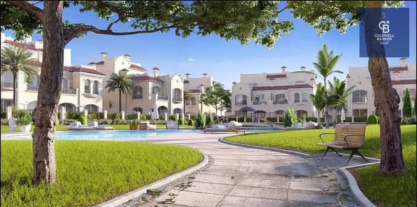فيلا توين هاوس استلام فوري للبيع في "الباتيو كازا"PATIO CASA"  بمقدم 20% و تقسيط علي 4 سنين-مدينه الشروق -مباشرة أمام مدينتي