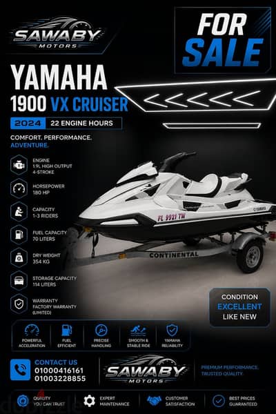 Yamaha 1900 VX Cruiser