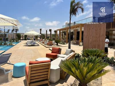 3-bedroom apartment with garden, only 5% down payment, at "SEA SHORE HYDE PARK" Ras El Hekma - North Coast