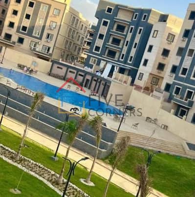 2BR apt immediate delivery 10yrs interest free installments inhabited compound prime location in Fifth Settlement near 90th St next to Mivida