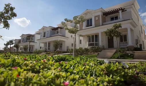 I villa garden for sale in mountain view i city october- lagoon phase