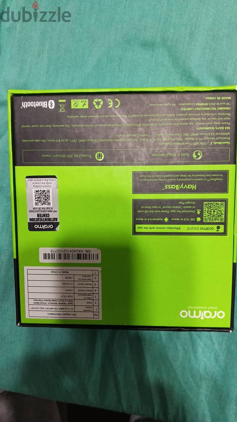 oraimo SpaceBuds Z 5