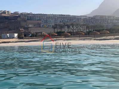 Chalet immediate delivery 126 sqm for sale fully finished sea facing in Mont Galala Ain Sokhna ready 3 beds near Zafarana Road