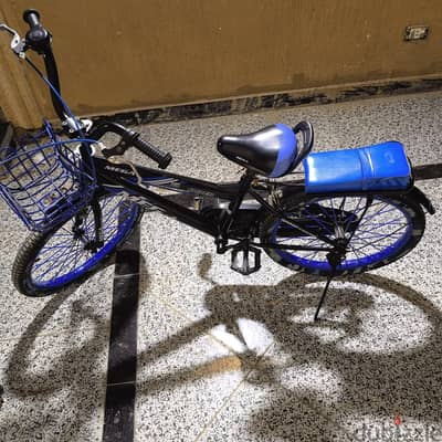 دراجه ميجا مستورده مقاس ٢٢ بحاله الزيرو استعمال ايام