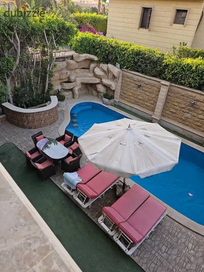 Fully Furnished Corner Villa with Private Pool for Sale in Rehab Hills
