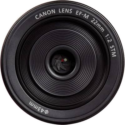 عدسة كانون Canon 22mm f/2 STM + أدابتر فيلتروكس