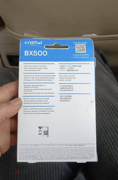 Crucial BX500 sata 2.5 in SSD 1TB