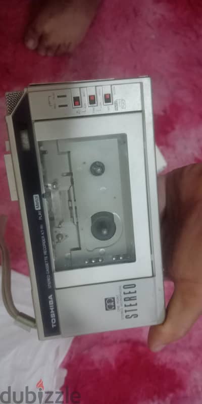 Toshiba KT-R1 Stereo Cassette Recorder