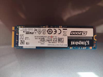 1TB Nvme Kingston heathy 100%