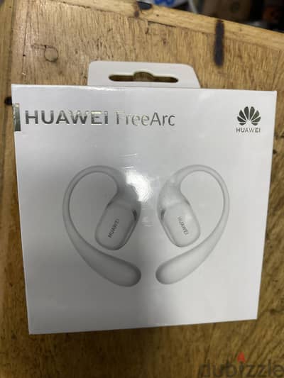 Huawei FreeBuds Arc White جديدة متبرشمة بضمان الوكيل