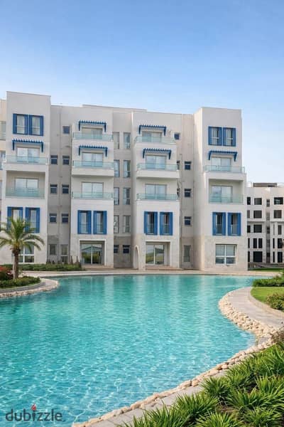 شاليه للبيع 65م تشطيب كامل قرية نايا باي الساحل الشمالي استلم فوري naia bay north coast
