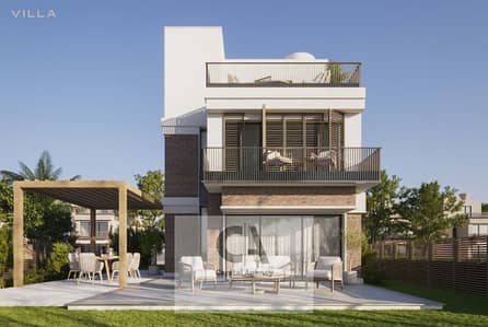 Villa for sale in Scenes Compound next to Bloomfields in the heart of Mostakbal City with a 5% down payment and installments over the longest payment