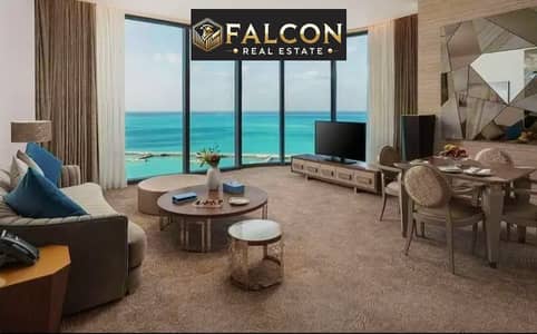 Magical sea view from all directions (VIP finishing + air conditioning) with income in USD, apt for sale in the gate the New Alamein Tower,North Coast