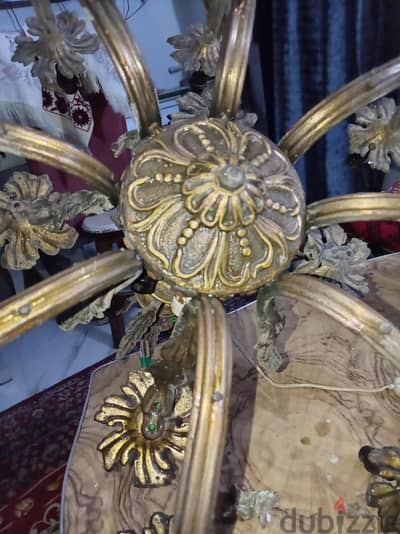 نجفة نحاس دورين 16 زراع
