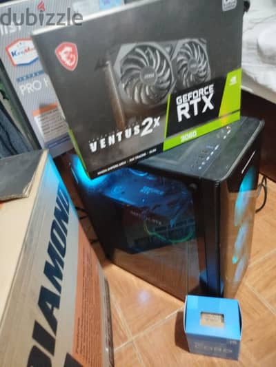 gaming PC rtx 3060 12g حالة الزيرو