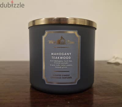 Bath and body 3 wicked Mahogany Teakwood large candle