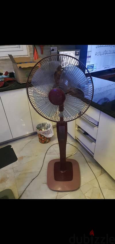 مروحة توشيبا عمودي وواحدة مكتب