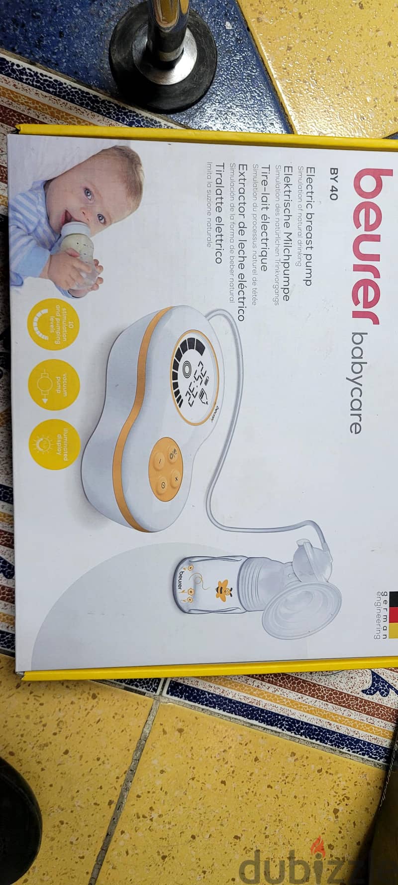 by40 electric breast pump 2