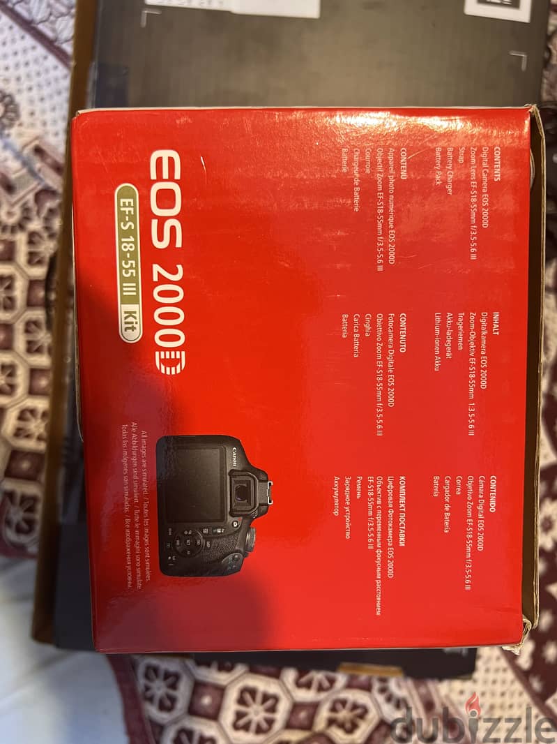 Canon EOS 2000D 1