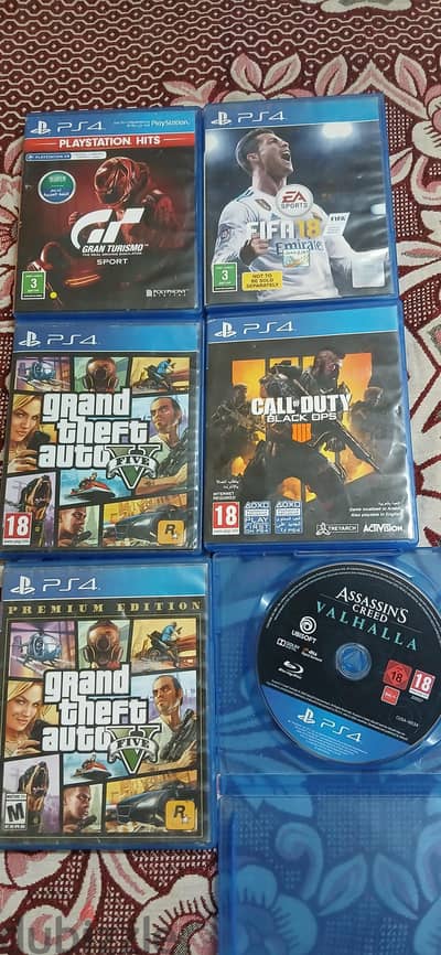 اسطوانات ps4
