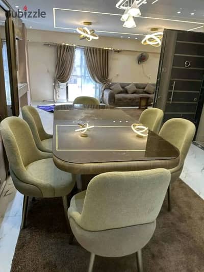 Furnished rental apartment, Shihab Street, next to all services, restaurants, and cafes, very lively location