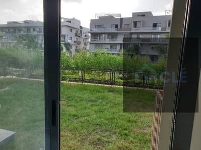 Prime Location Luxury Apartment with a private garden 70 sqm and a spacious living area available for rent at the lowest price in Villette , New cairo