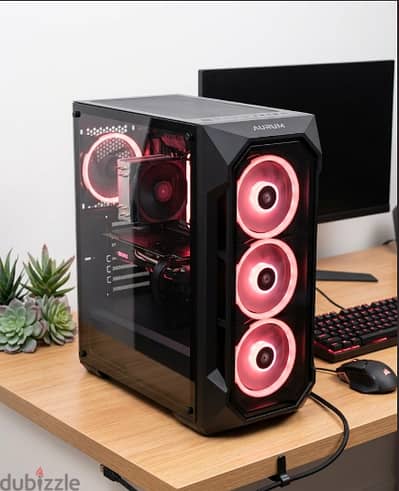 تجميعة جيمنج ومونتاج جبارة i5 جيل 12 مع كارت RTX 5050 مساحة 8G ورام 16
