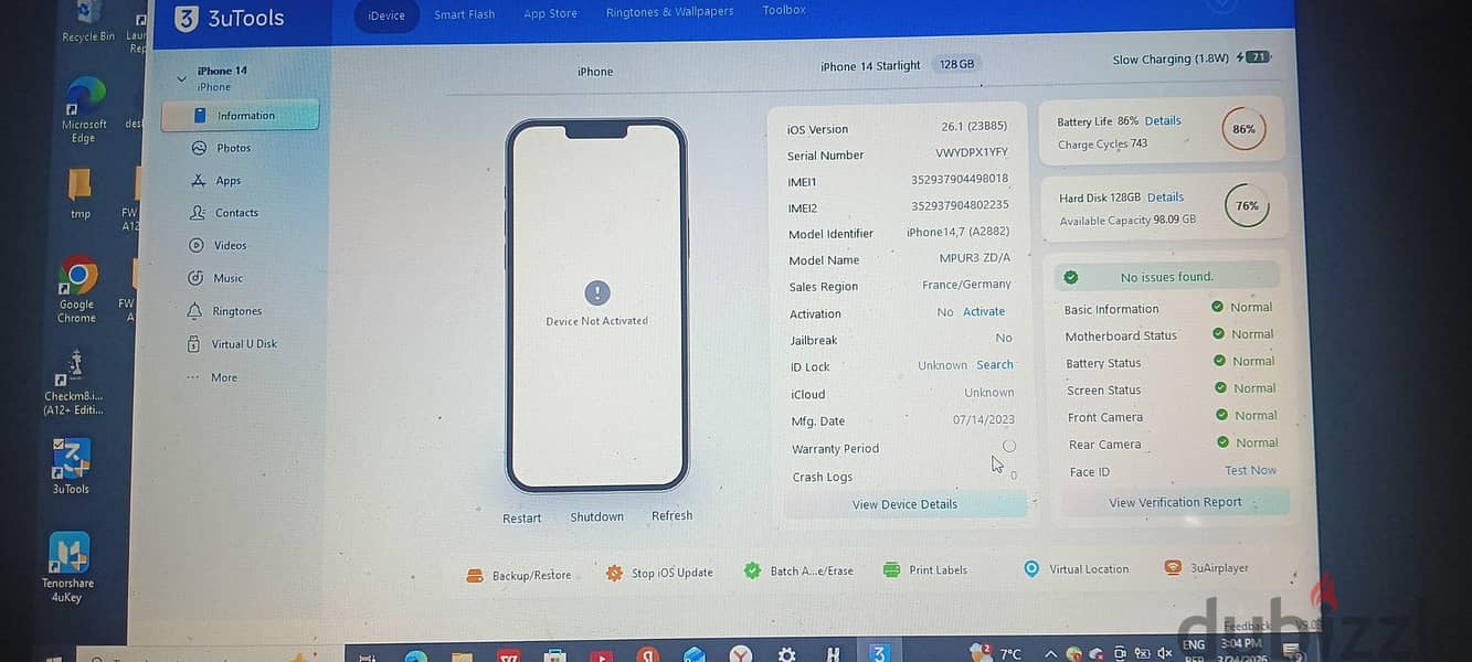 Apple - iPhone 14 5