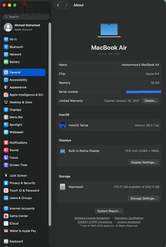 MacBook Air M4 2