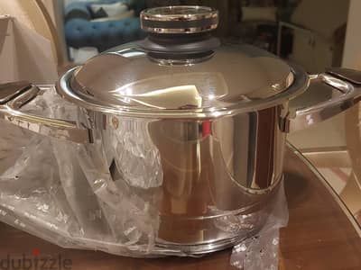 Zepter Pot 20cm 4.2L Z-2042 حلة زيبتر قطر ٢٠سم جديد بالكرتونة