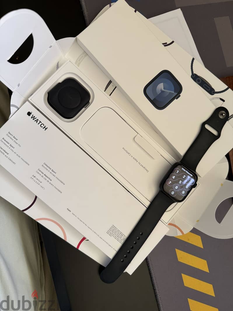 apple watch series 9 midnight 8
