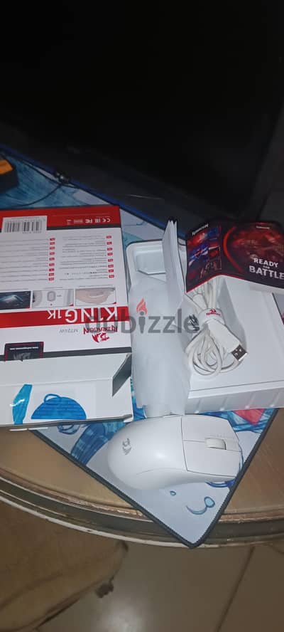 mouse redragon m724w K1NG 1K + اقرا الوصف