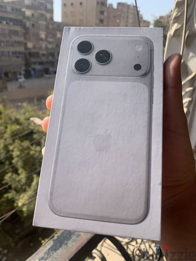 Iphone 17pro max 256g متبرشم جديد
