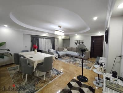 Licensed apartment for sale, 150 sq m, in a building built in 2009, with elevator and a share of the land, in Shubra, Egypt.