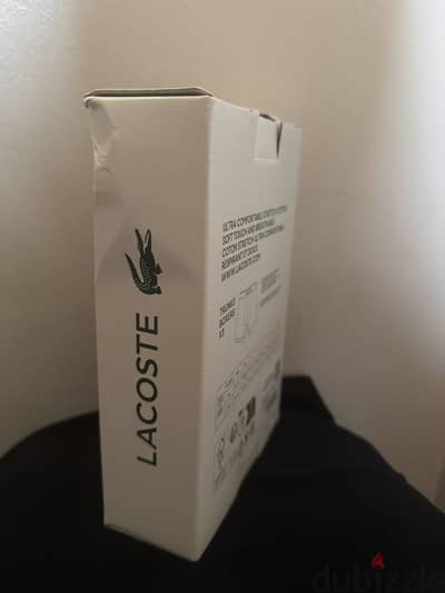 2 Lacoste Cotton Stretch Trunk - Original - New