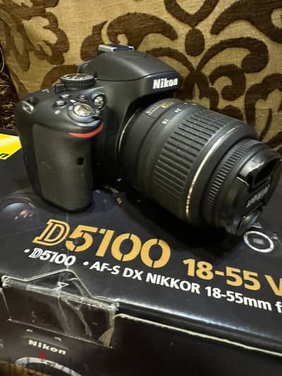 Nikon d5100 as new used only a few times