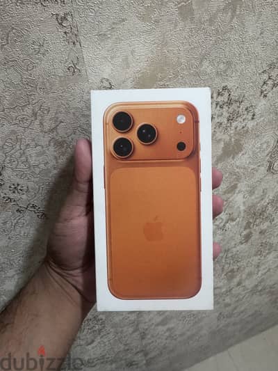 Iphone 17 pro 1 tb orange E sim - ايفون 17 برو 1 تيرا لون برتقالي